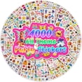thumbnail image 1 of Sinceroduct Stickers 3D Puffy para Niños, Más de 4000 en 80 Hojas, 1 of 7