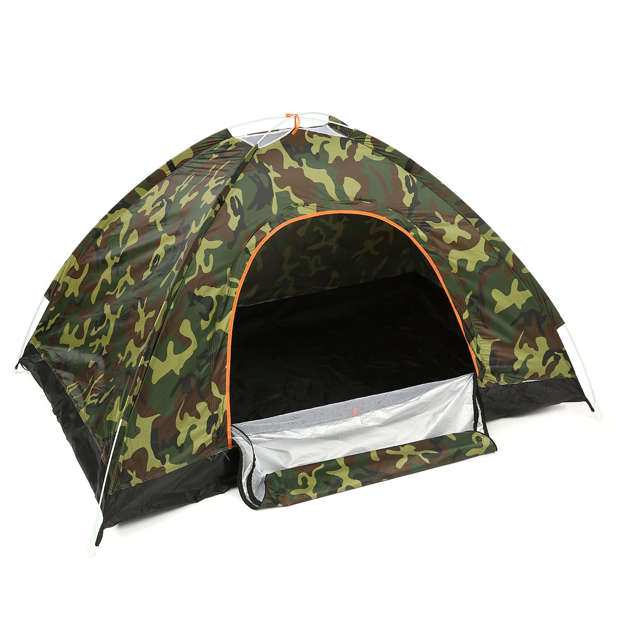Waterproof 2 Person Man Tent Folding Camping Hiking Outdoor Beach Camo Tent new 