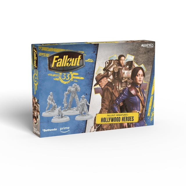 Set de miniaturas Fallout The Series Hollywood Heroes