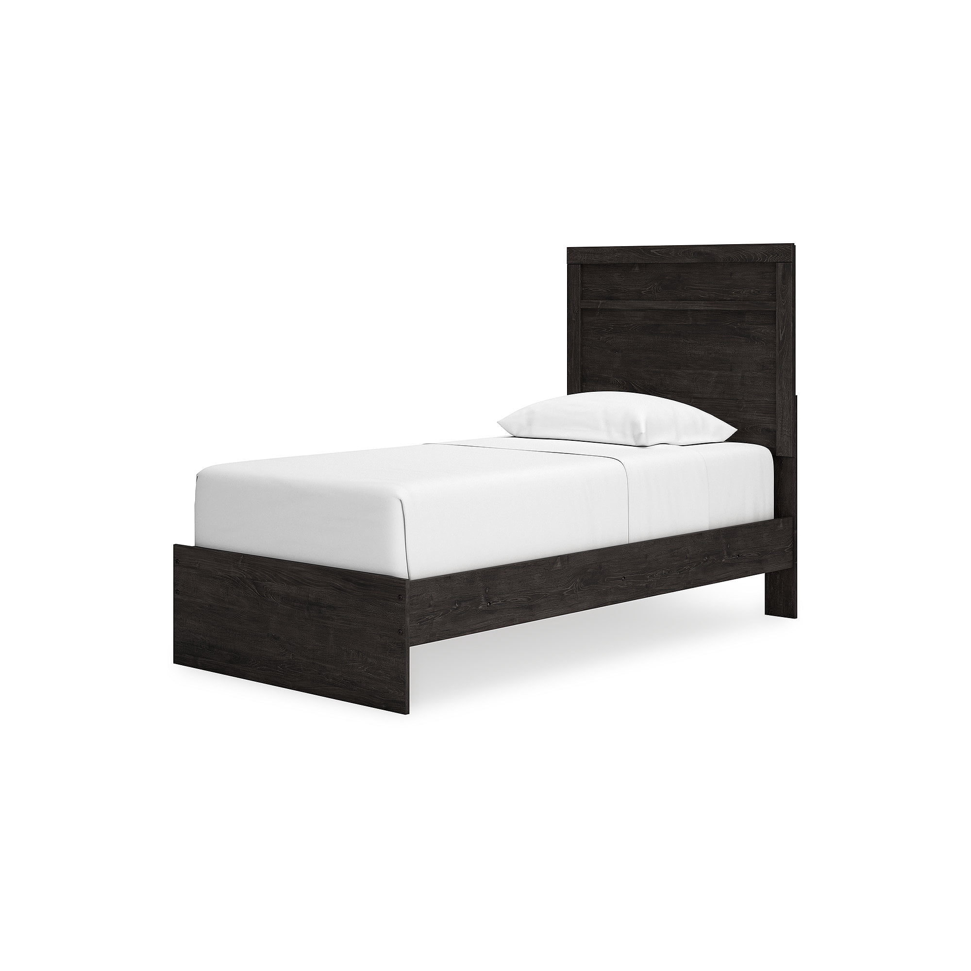 Signature Design by Ashley Belachime Kids Twin Panel Bed, Charcoal