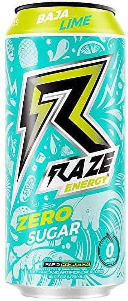 Repp Sports Raze Energy Drinks, Zero Sugar, Rapid Hydration, 16oz All Flavor  Pack, 12 Cans - Walmart.com