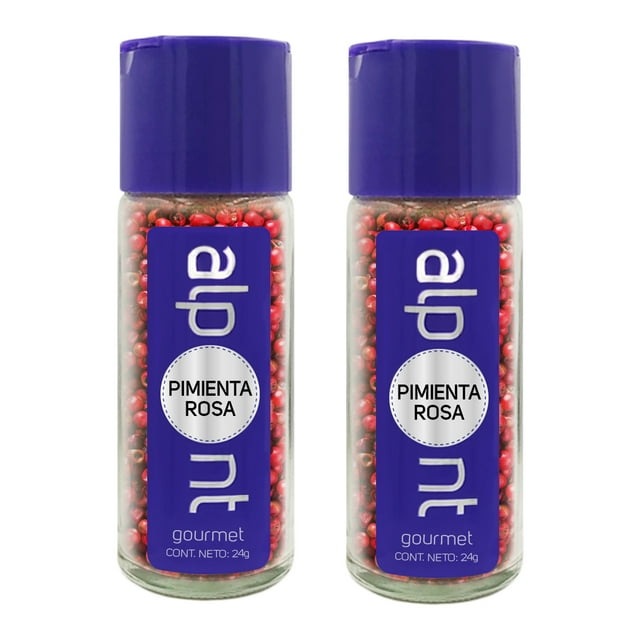 ALPONT GOURMET Pimienta Rosa 24g 2 Piezas