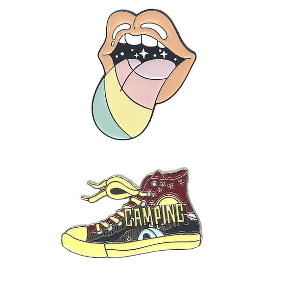 SET DE PIN SAROSA LENGUA Y TENNIS