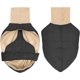 thumbnail image 4 of Abrigo de invierno para perros, chaqueta cortavientos para perros, chaleco para perros con cuello cálido, conjunto con capucha para perros pequeños, medianos y grandes (negro, XXXL), 4 of 5