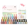 thumbnail image 1 of Set de esmaltes de uñas en gel CANNI CC2, 30 colores, 9 ml, Soak Off LED, 1 of 9