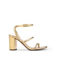 thumbnail image 2 of Sandalia DREAM PAIRS DWUMHS2529 Oro Tacón Bloque 8 cm, 2 of 7