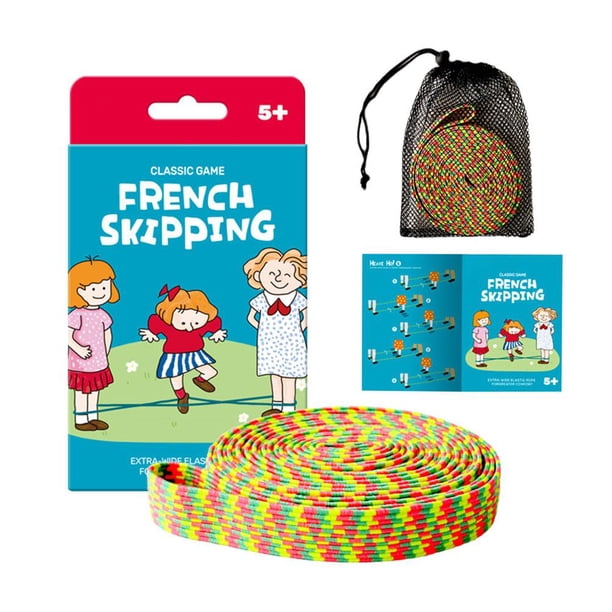 Goma Torcida De Primera Para Niños Cuerda De Saltar De Goma Elástica De 5 M Juguete Para Interiores Y Exteriores Twister Interesado Con Instrucciones Para Juegos Noticed HA036584-00