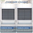 thumbnail image 3 of Persianas Enrollables de Cebra 120An x 180Al cm, Ajustar la Densidad de Luz Interior, Persiana para Ventana Enrollable Horizontal Blackout,Persiana Estilo Moderno,para Dormitorio,Balc&oacute;n,Ofi, 3 of 7