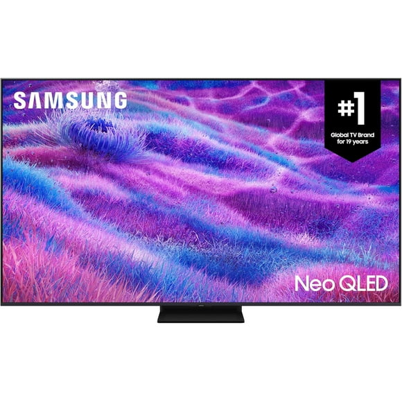 SAMSUNG 85-Inch Mini LED QN80F Neo QLED 4k Smart TV, 144Hz, Q-Symphony, FreeSync Premium Pro, Dolby Atmos, Gaming Hub - [QN85QN80FAFXZC] - Open Box (10/10 Condition)
