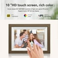 thumbnail image 4 of 10.1 Inch WiFi Digital Picture Frame 1280x800 IPS HD Smart Cloud Photo Frame Auto-Rotate Wall Mountable 32GB US Plug, 4 of 6