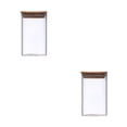thumbnail image 2 of Recipiente de vidrio transparente Billuyoard Organizador de cocina de gran capacidad y apilable, 2 of 6