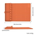 thumbnail image 4 of Xihbxyly Tapete para Barbacoa, Almohadilla de Silicona Duradera para Cocinar, Organizador Versátil de Utensilios, Capa Protectora Resistente Al Calor, Ideal para Encimeras de Cocina, Ideal para Entus, 4 of 7