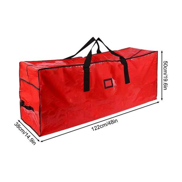 Bolsa de almacenamiento para árbol de Navidad, resistente al polvo y al aire libre