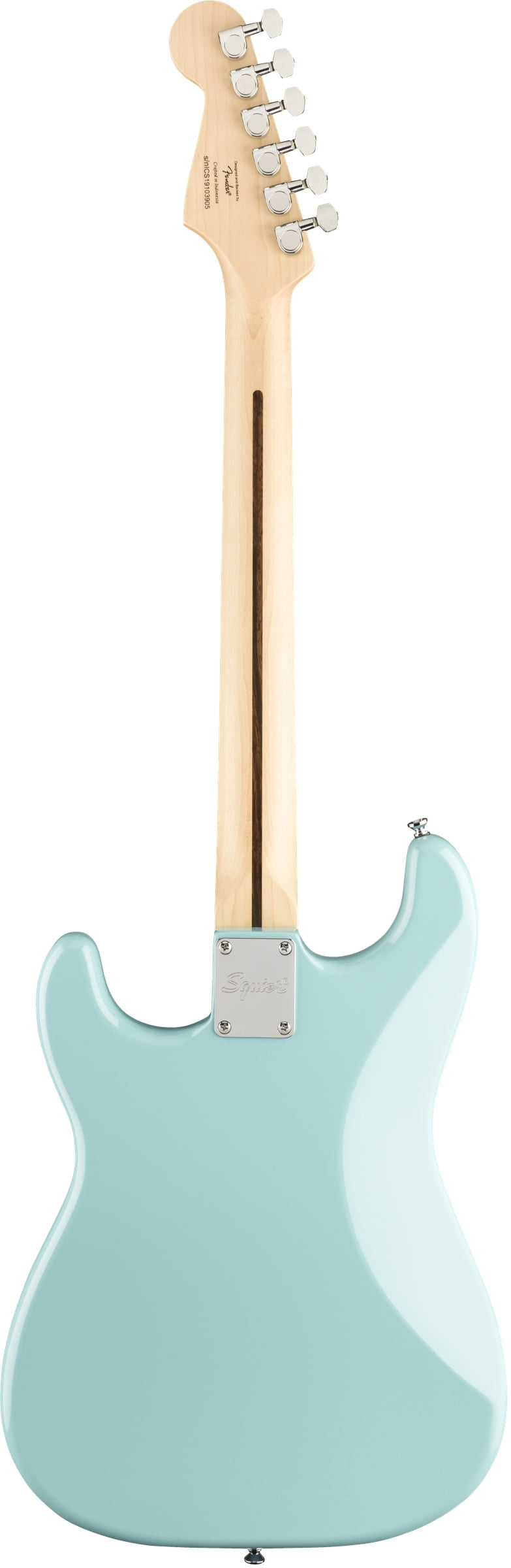 Fender Squier Bullet Stratocaster Hard Tail - Tropical Turquoise Bundle with Gig Bag, Tuner, Strap, Picks, and Austin Bazaar Instructional DVD