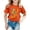 Orange, variant on WMQPNNS 100 Days of School Shirt for Unisex Kids Boys Tops for Girls 10-12 Casual Short Sleeve Basic Tops Crewneck Graphic Tees Girls Outfits(Size 12-13 Years,Blue)