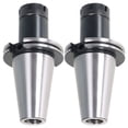 thumbnail image 2 of 2 Pack Collet Chuck CAT50-ER32 4" Gage Length Tool Holder Set for CNC Engraving Machine Milling Lathe Tool, 2 of 5