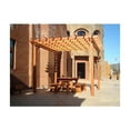 thumbnail image 3 of Best Redwood 1905 Super Deck Redwood Pergola-Size:16 ft x 16 ft, 3 of 5