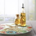 thumbnail image 5 of CounterArt Garden Bunny 13" Round Lazy Susan Turntable, 5 of 7