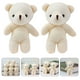 thumbnail image 5 of 10 Uds Mini oso de peluche Mini oso muñeca suave pequeños animales de peluche bolsa llavero colgante, 5 of 7