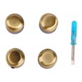 thumbnail image 1 of 4Pcs Guitar Knob Screwdriver with 1 Slot Screwdriver Control Knob Hat Replacement for Electric Guitar, 1 of 14