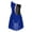 Royal Blue, variant on YEAHDOR Kids Girls One Shoulder Lyrical Dance Leotard Sparkle Sequins Skating Gymnastics Leotard Dress Pink 12