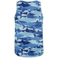 thumbnail image 2 of Shark Camo All Over Adult Tank Top - Small, 2 of 2