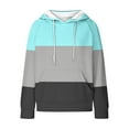 thumbnail image 4 of FDGIU Women's 2025 Hoodies - Long Sleeve Crewneck Pullover Sweatshirts with Pockets, Plus Size Fleece Loose Fit Fall Fashion, 4 of 5