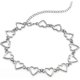 thumbnail image 1 of Collar - Collar sencillo de círculo geométrico, collar llamativo para clavícula, collar para mujer y niña, joyería, 1 of 5