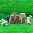 thumbnail image 7 of GIXUSIL 8 Pcs Mini Haystack Garden Decorations, Small Straw Play Farm Faux Autumn Craft Dollhouse Bales, Artificial Centerpieces for Toys Wood Table Rural Supplies, 0.79", 7 of 7