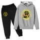 thumbnail image 3 of 2022 Primavera Nueva Sudadera con capucha Cobra Kai Traje de algodón para niños Sudadera con capucha y pantalón Conjunto de ropa de dos piezas para niños de 4 a 14 años Ropa para niñas y niños, 3 of 5