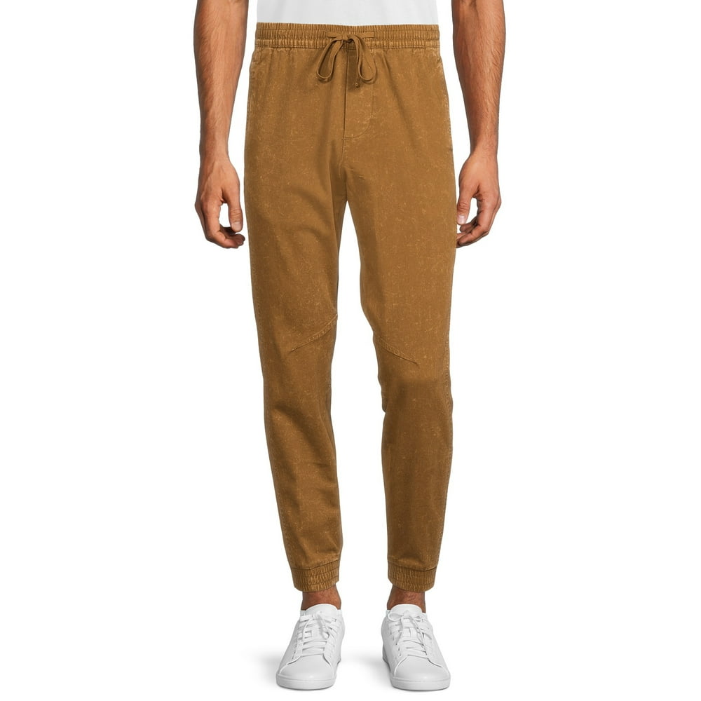 stretch twill joggers