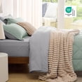thumbnail image 4 of Juego de Edredón Bedsure King Size Reversible Verde Salvia de 7 piezas, 4 of 7