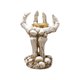 thumbnail image 3 of Candelabro de resina Gloria Mano de esqueleto Decoración de Halloween, 3 of 9