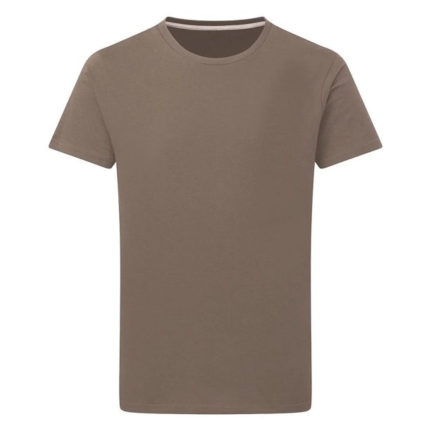 SG - Camiseta Perfect Print para hombre (Marrón topo)