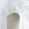 thumbnail image 6 of NOLDARES Newborn Baby Girl Clothes Jumpsuit Set Ruffle Romper Headband One-Piece Coming Home Outfits Fall Clothes,A1120-White, 6 of 9