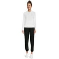 thumbnail image 2 of Athletic Works Women's Fleece Cinch Pant, 2 of 5