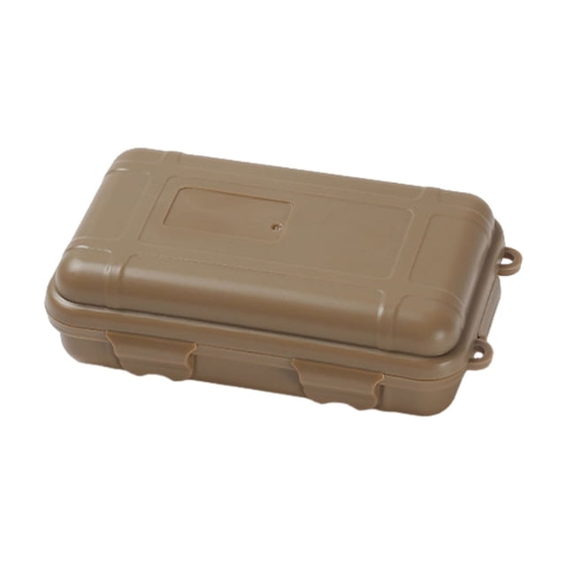 CSChome Boîte de Survie Antichoc Extérieure Étanche Hermétique Grande Capacité Taille Compacte Conteneur de Survie Portable