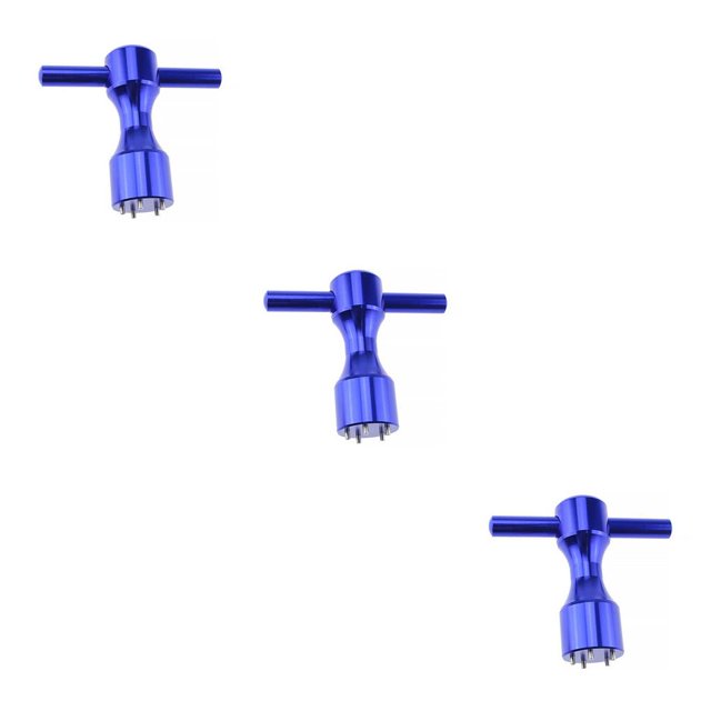 Eigraketly Llave de tornillos para putter de golf Colección de palos de golf Putters 5 Agujeros Peso Diseñado para Blue Type1 NO1