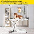 thumbnail image 3 of Table de Toilettage Électrique pour Chien de 50 Pouces, Station de Lavage pour Animaux Robuste à Hauteur Réglable avec Bras, Plateau Portable Antidérapant, Organisateur d'Outils, 3 of 5