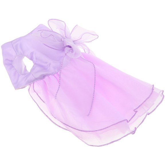 HEANUJJ Violet Dog Fancy Dress Comfortable Material for Dogs and Cats