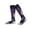 Purple, variant on Lunxisen 1 Pcs Wool Ski Socks Thermal Warm Winter Thick Knee High Snowboarding Skiing Socks for Women Men
