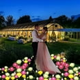 thumbnail image 4 of LED Solar Flower Lights Artificial Rose Flower Outdoor Lamp Sola, 4 of 5
