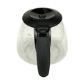 thumbnail image 3 of 0X63104704 Coffee Maker Glass Carafe, AromaDeluxe, Black, fits Braun KF500 KF510, 3 of 6