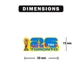 thumbnail image 3 of Imán HONAV FIFA World Cup Toronto con licencia oficial, 3 of 3