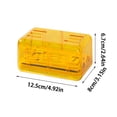 thumbnail image 4 of Ganfancp Jabonera, Jabonera para Encimera Baño Versátil, Espuma de Rápida Absorción para Mantener Limpias Las Encimeras Ofertas y Liquidaciones Caja de Jabón *1, 4 of 7
