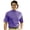 Iris Blue, variant on Men's Solid Dry Swing T-Shirt #1172