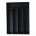 thumbnail image 2 of Bamboo Silverware Organizer W/ 5 Compartments Kitchen Drawer Storage Solution Us, 2 of 6