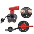 thumbnail image 2 of 12V 24V DC Car Battery Isolator Disconnect Cut Off Kill Switch Circuit Breaker Main Power Rotary Key Switch 400A For Truck Boat ,Easy to Install, 2 of 3