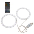 thumbnail image 1 of Round Light Strip , RGB LED Light Strip Kit  High Brightness 8 Colors 3 Control Methods  Sync Music Game Sound  For Game Console DIY Decoration, 1 of 8
