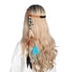 thumbnail image 1 of 2 Unids cosplay trenza Moda boda ropa ajustable corona para tejer pluma Diadema diadema bohemia ropa la cadena Señorita diadema, 1 of 3